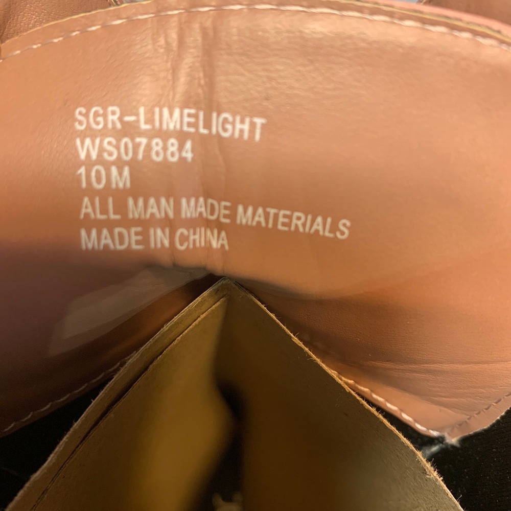 NEW Sugar By Belk Womens Pink Croc Emboss Combat Boots Size 10 M SGR Limelight - Picture 7 of 8